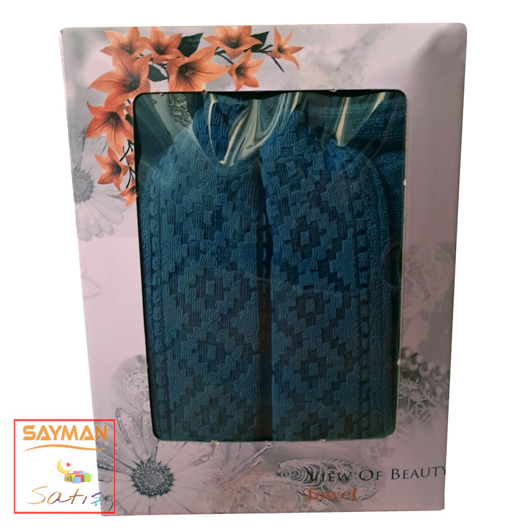 Traditional Sayman Satish Towel Bathrobe (Size : XL - 135)