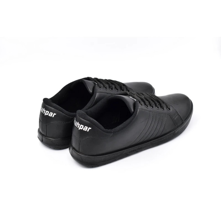 کفش کتانی طبی روزمره اسپورت شهپر مدل سعید 101 با رویه چرم