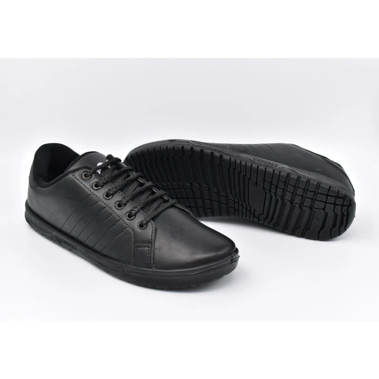 کفش کتانی طبی روزمره اسپورت شهپر مدل سعید 101 با رویه چرم