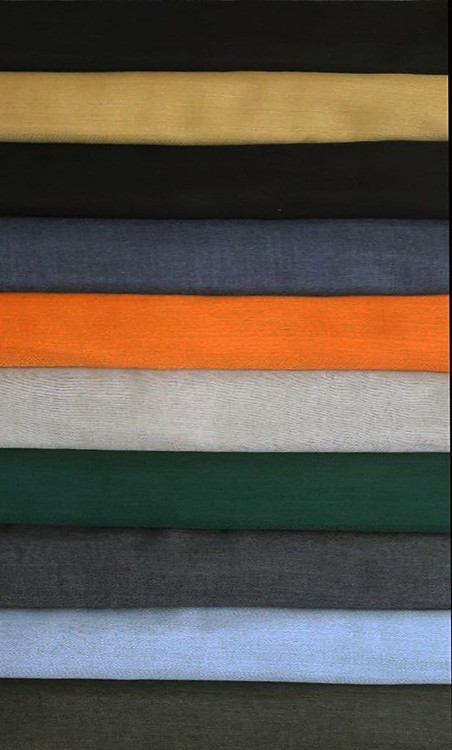 شال نخی ساده جناقی کالکشن چهارفصل (رنگبندی) | قواره 70×190