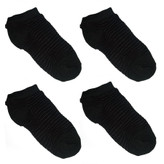 Women's short glass, striped, 4-pack