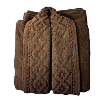حوله پالتویی سایز بزرگ XXL) 145) تن پوش پنبه درجه 1 طرح سنتی سایمان ساتیش