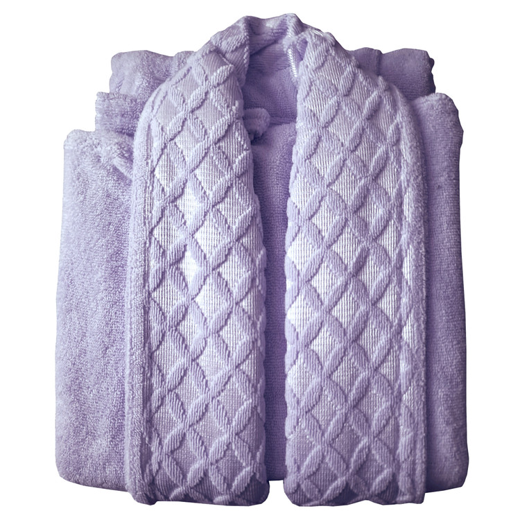 حوله پالتویی سایز (135) XL ایکس لارج تن پوش پنبه درجه 1 طرح لوزی کد 01 سایمان ساتیش (بدون جعبه)