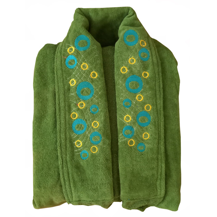 حوله پالتویی تن پوش نسبتا ضخیم مدل حباب با کیفیت سایز 125