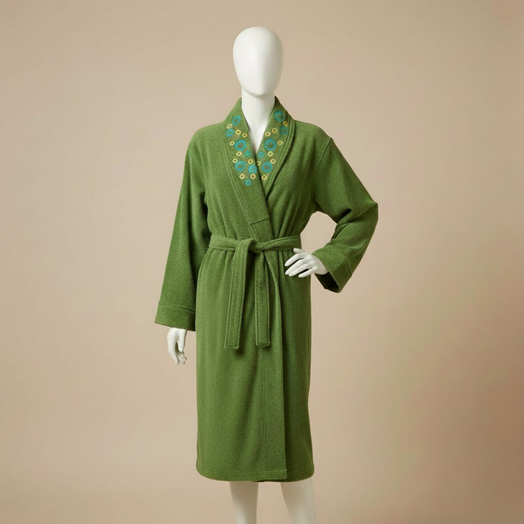 Bubble Model Bathrobe (Size : 125)