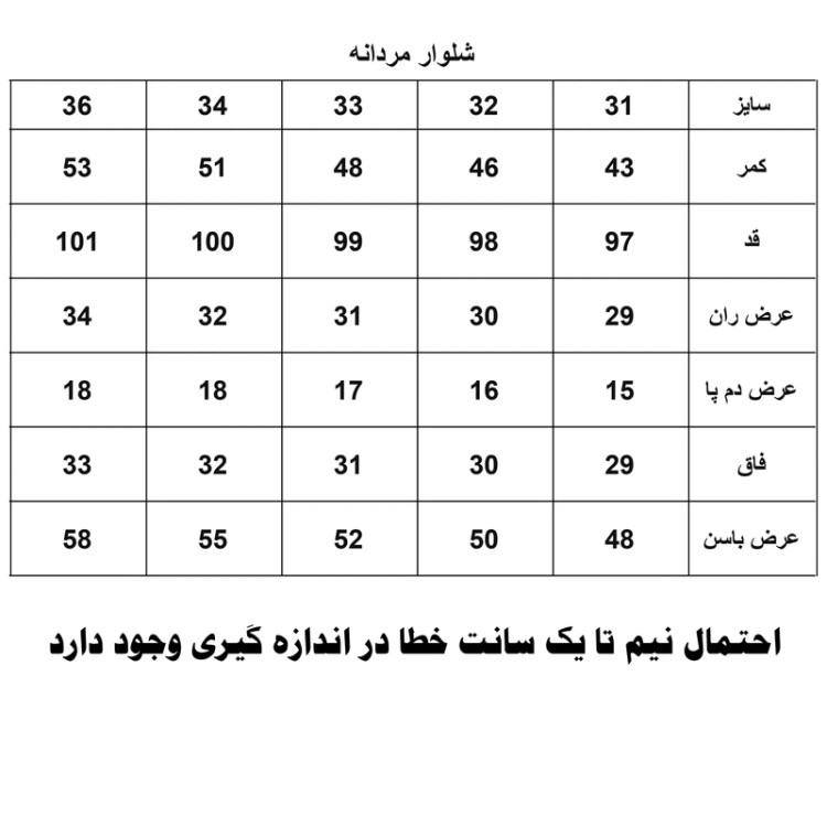 شلوار پارچه ای مردانه با کیفیت فاستونی (سرمه ای، نوک مدادی و …)؛ میان رده ی مهندسی شده برای استایل شخصی شما