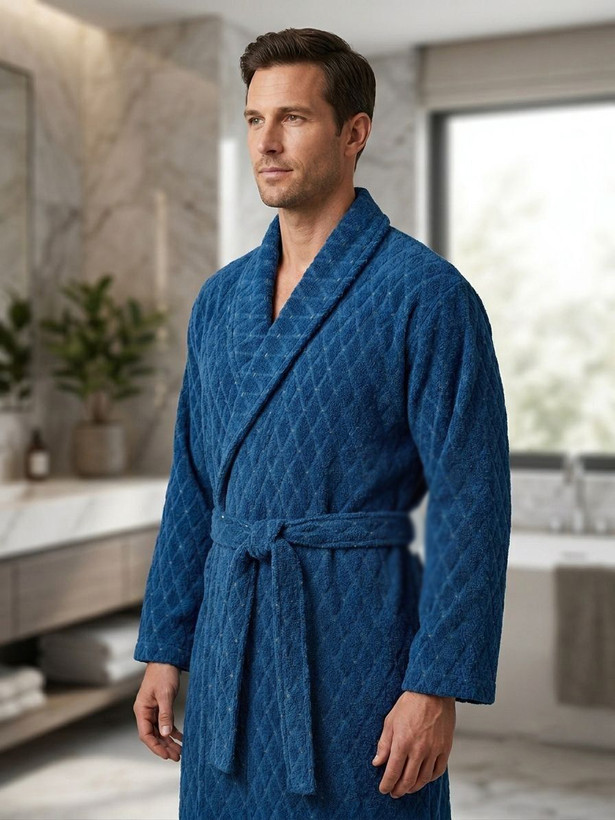 عنوان محصول حوله تنپوش طرح لوزی دایموند سایز 125 (لارج-Large) | حوله حمام نسبتاً ضخیم