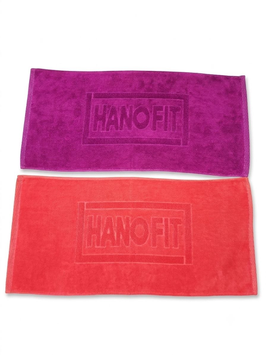 خریدحوله دست و صورت و ورزشی هانوفیت (HANOFIT) | ابعاد ۳۵×۷۰ | بافت ضخیم و نرم میان‌رده | مناسب باشگاه و استخر | رنگ‌بندی متنوع (آبی نفتی، طوسی، قرمز، بنفش،سبزصابونی،سرخابی...)