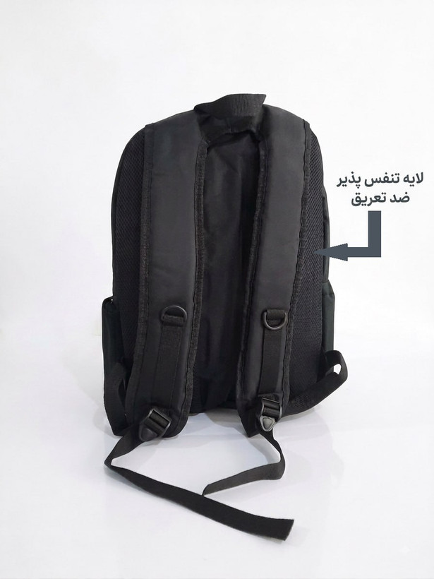 خرید کوله پشتی لپتاپ دار پورتدار مدل Camel با جیبهای زیپدار و مقاوم در برابر رطوبت